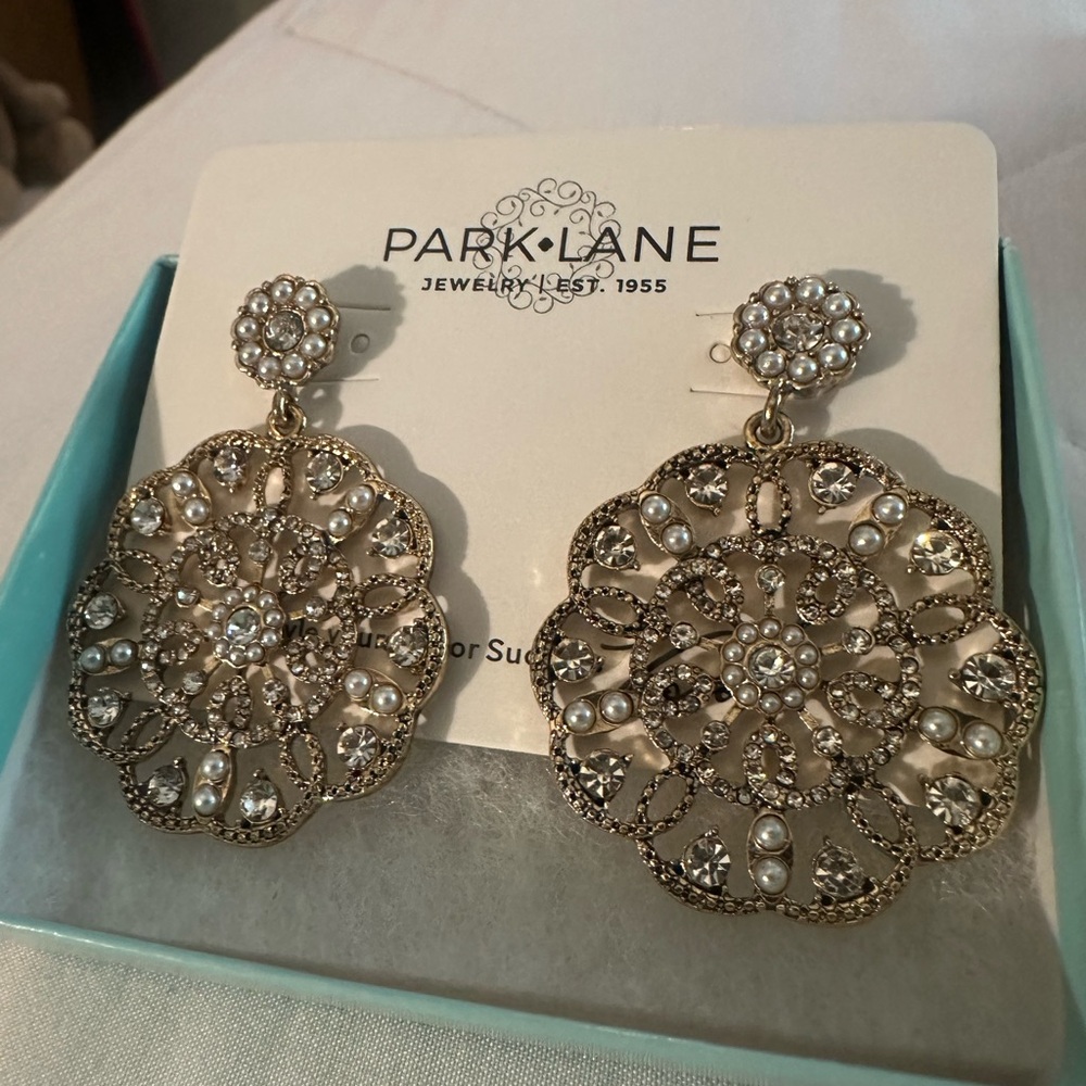 Park Lane earrings.